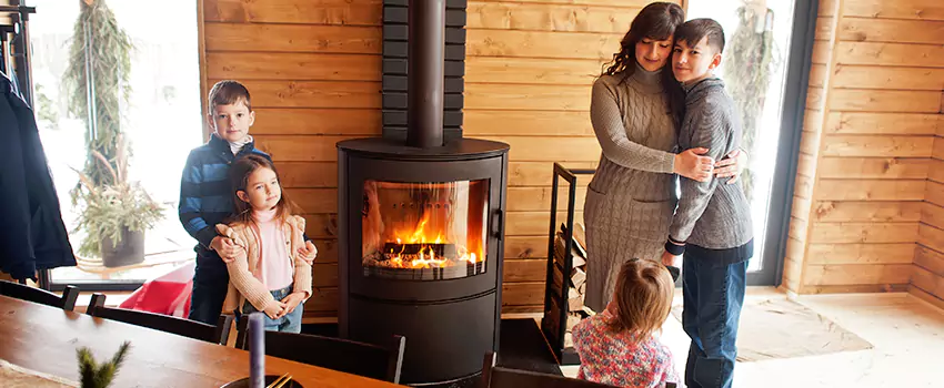 Morso Cast Iron Fireplace Insert Installation in Hazel Dell, Washington