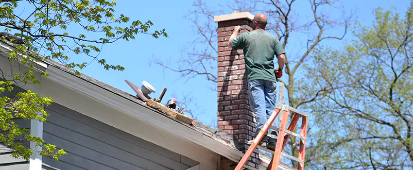 Vinyl and PVC Chimney Flashing Installation in Hazel Dell, WA